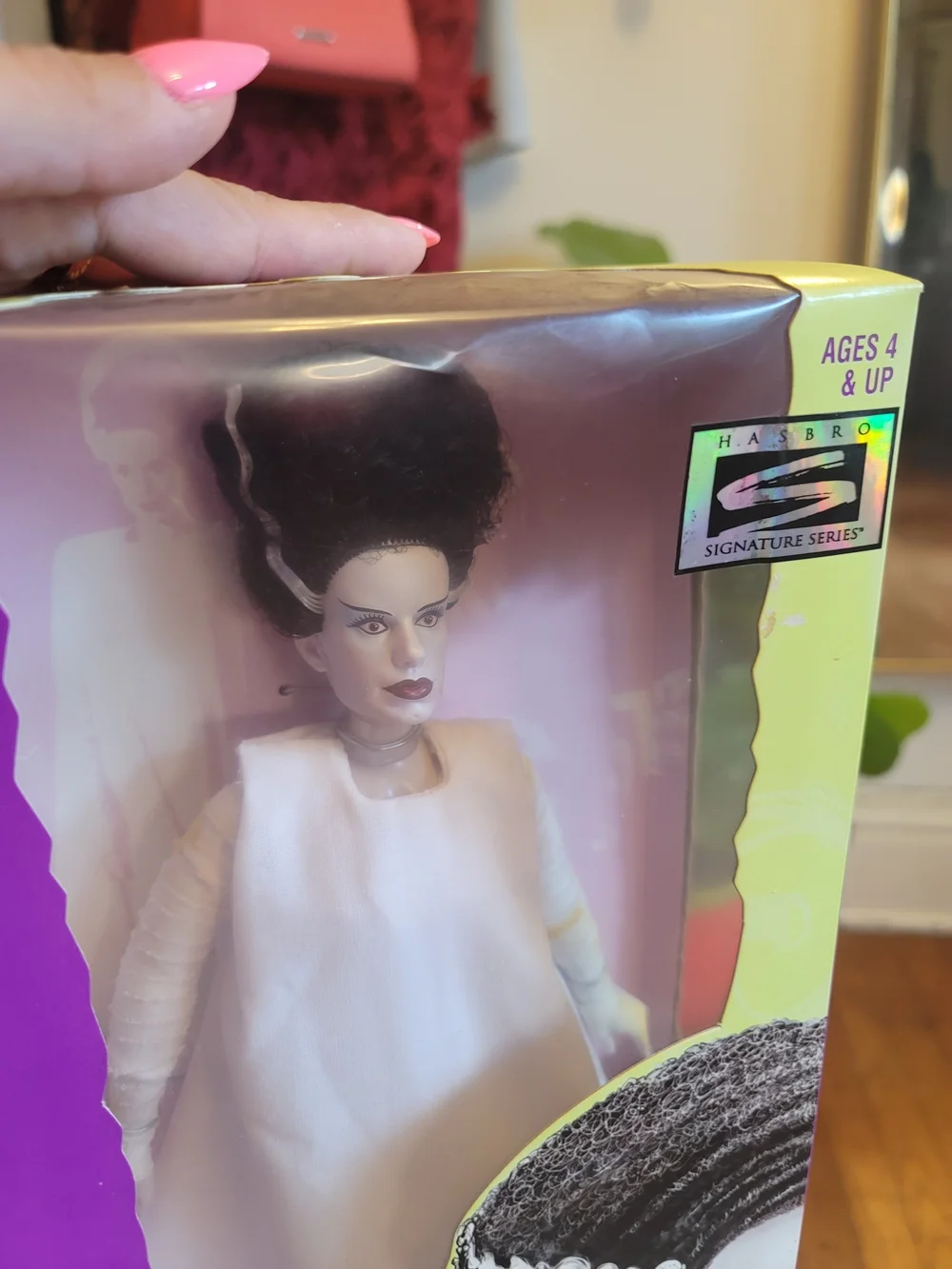 Universal Bride of Frankenstein Collectible Doll - White & Black